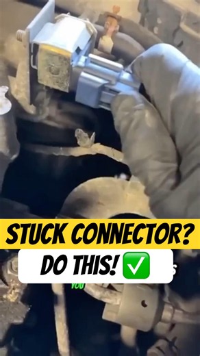 The #1 Trick For Stuck Connectors #mechanic