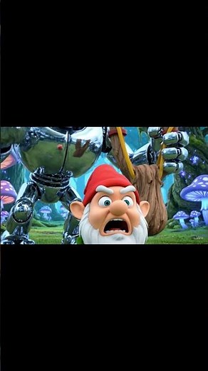 Robot Launches Angry Gnome to the Moon 🚀😂