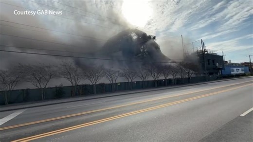 7.1K views · 31 reactions | ...and there it goes. Watch as crews demolished a portion of the old Liberty Steel mill along Fraser Street earlier today. MORE: https://www.counton2.com/news/local-news/georgetown-county-news/wall-demolition-at-old-liberty-steel-site-to-impact-traffic-wednesday/?utm_medium=social&utm_source=facebook_WCBD_News_2 | WCBD News 2 | Facebook