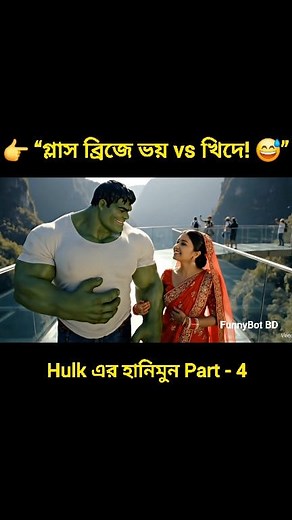 471K views · 5.9K reactions | Hulk এর হানিমুন part-4 #funny #hulk #reelsfypシ | FunnyBot BD | Facebook