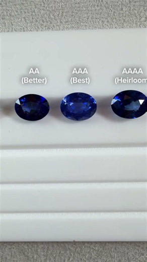 Blue Sapphire Color Grading Comparison 💎 | Sapphire Guide