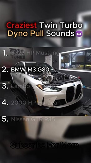 Pick One Sound|Craziest Twin Turbo Dyno Pull Sounds 😈#twinturbo #dynopull #carlovers #eternyxz