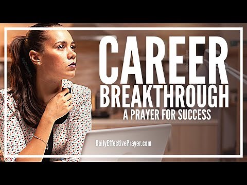 Prayer For Career Breakthrough | Career Success and Guidance Prayer