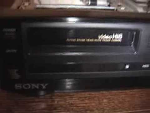 The SONY EV-S2000 Hi8 VCR