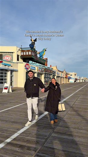Cozy Winter Beach Day in Ocean City