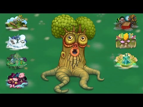 Oaktopus - All Monster Sounds & Animations (My Singing Monsters)