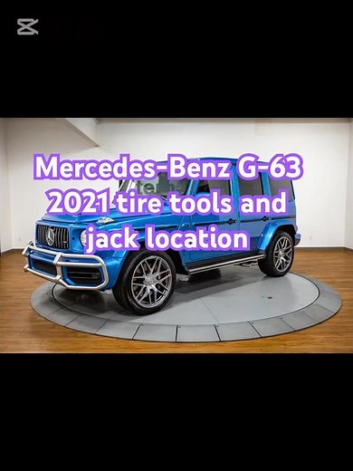 Mercedes-Benz amg G-63 tire tools and jack location#foryou #mercedesbenzg63amg #tips #youtubeshorts