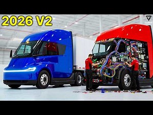 2026 Next-Gen Tesla Semi Finally MADE Truck Drivers Excited! Massive Upgrade HERE!