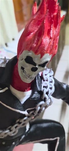 @marvel ghost rider part 35 almost done fine parts of paint left #marvelhero #3dprinting