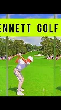 Sam Bennett Golf Swing - slowmo