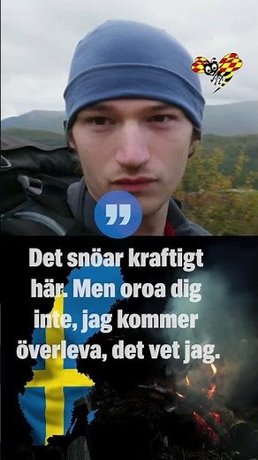 Youtubern Storm De Beul, 22, död i snöstorm i Lappland