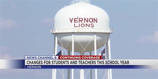 Changes are on the horizon for Vernon ISD staff and students this school year