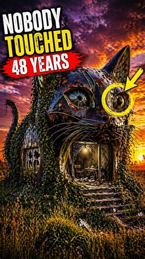 48 years abandoned cat house