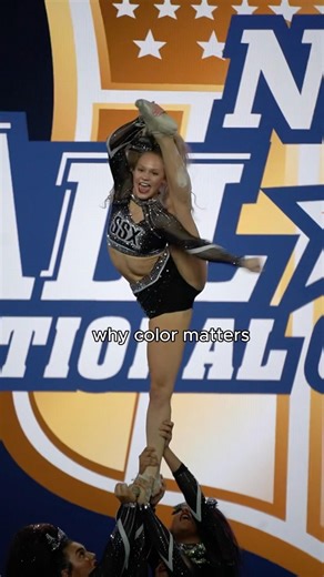 Why color matters part 1 #allstarcheer #performancecheer #cheerleading #nca2026 #colorgrading #edit