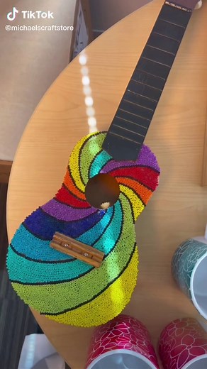 Michaels Office Art Tour: artwork from previous Michaels Makers and Michaels Employees! #Makeitwithmichaels #art #arttour #officetour #fun