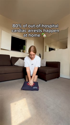 50K views · 532 reactions | For members of the public, learning CPR doesn’t need to be complicated - all you need is a pillow and a smartphone! Our practice pillow includes a QR code design which takes you directly to CPR resources so you can learn at home.  Shop now: resus.org.uk/product/30?v=31 | Resuscitation Council UK | Facebook