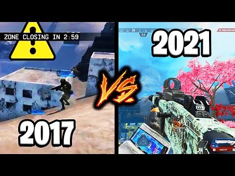 Evolution of Apex Legends - From 2017 to 2021