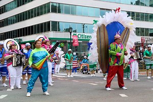 Jersey String Band at the 2022 Mummers Parade