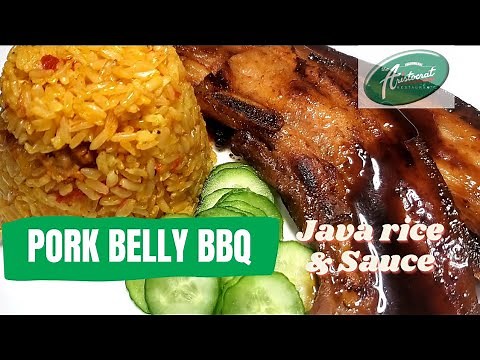 Pork Belly BBQ ARISTOCRAT Style | JAVA SAUCE | JAVA RICE