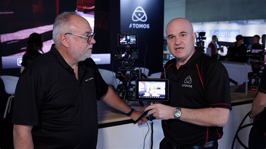 Atomos Shinobi 7 RX and Ninja TX updates IBC 2025 - Newsshooter