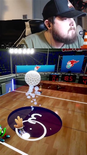 I actually scored in slappy ball.