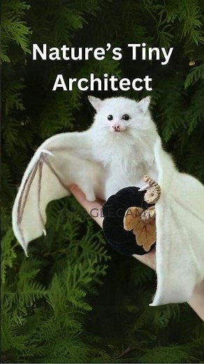 Meet the Adorable Honduran White Bat: Nature’s Tiny Architect