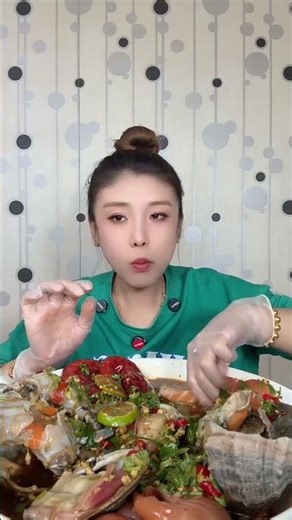 Soaked snail, shrimp, oyster, crab,salmon tasting show, 물물에 불린 달팽이,새우,굴,게,연어 시식 쇼| LIN VLOG먹방 #10247