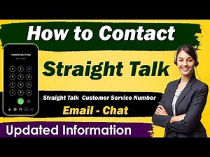How to Contact Straight Talk | Straight Talk Customer Service Number