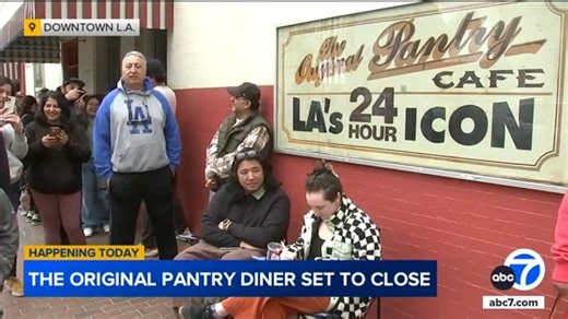 The Original Pantry Cafe, the historic downtown Los Angeles diner, closed its doors for good on Sunday. The beloved restaurant first opened in 1924 and was once owned by former L.A. Mayor Richard Riordan. Full story: https://abc7.la/41fnvcU | ABC7 Morning Show
