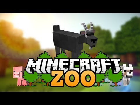 Streichelzoo | Wie baut man einen Zoo in Minecraft deutsch | Minecraft Zoo bauen deutsch