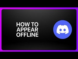How To Appear Offline In Discord 2025! Tutorial