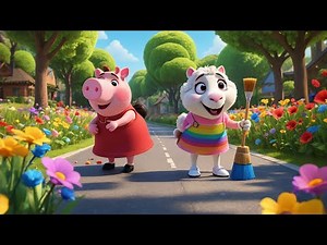 Peppa's Road Adventure & Peppa Builds A Road! 🚧 Peppa Pig Tales Full Episodes