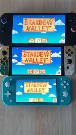 Stardew Valley- Nintendo Switch 2 vs Switch OLED vs Switch Speed Comparison