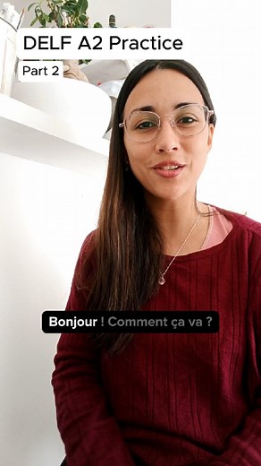 3.4K views · 187 reactions | Aujourd'hui, let's practice your DELF A2 speaking test. #delf #frenchteacher #learnfrench #frenchonline #delfa2 | Learn To French | Facebook
