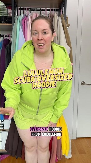 Scuba Oversized Hoodie from ‪@lululemon‬ is a must-have item! #lululemoncreator #ad