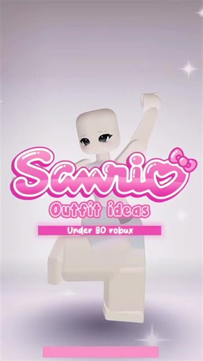 Ide Outfit Sanrio di Roblox di Bawah 80 Robux