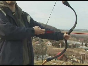Hungarian Bow - arrow attachment