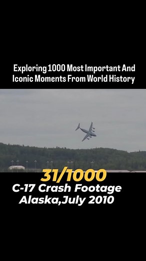 Rajasthani Tau on Instagram: "The military has released shocking footage of a C-17 transport plane crash - a rare glimpse into the dangers faced by pilots and crews. The footage captures the plane moments before sed impact, emergency maneuvers, and the catastrophic results of a split-second failure: 2010 and the ca This event is a stark reminder of the risks of military aviation, the bravery of those who fly, and the power of technology - when it fails #C17Crash #MilitaryHistory #Aviation #Histo
