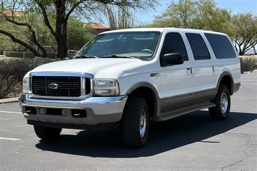 No Reserve: 2001 Ford Excursion Limited V10 4x4