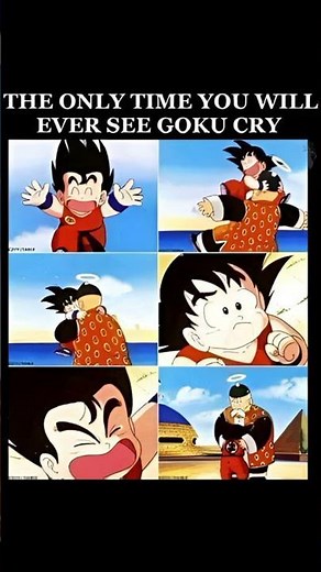 The Only Time Goku Ever Cried… And It Still Hurts 💔 #goku #dragonball #memes