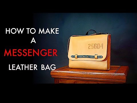 DIY Messenger Bag - Tutorial and Pattern Download