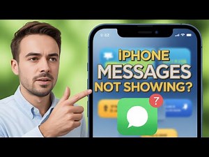 How To Fix It When Messages Are Not Showing Up On iPhone