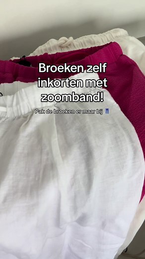 Zelf broek inkorten zonder naaimachine, maar met zoomband! 🧵👆🏼 (wel strijken) Laat me weten of dit handig is en of je het gaat proberen 😍 Nu kunnen ze allemaal mee op vakantie!! ✈️🌴🌊🌞 #diypants #shortenpants #broekinkorten #naaimachine #shortgirlproblems #shortpeopleproblems #shortpeoplewillrelate #fashion #fashionhacks #fashionhackstutorial #longpants #fashiontiktok #zoomband #fashiondiy #broekinkorten #lifehack #kleding #kledingtips #nederlandseblogger #linenpants #linnenbroek #lang #ko
