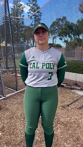 96 reactions | Cal Poly wins a 4-3 thriller over LMU. Shelly Carlin talked to 2024 Big West Defensive Player of the Year Julia Barnett about making the game saving tag at the plate. | D1Softball | Facebook