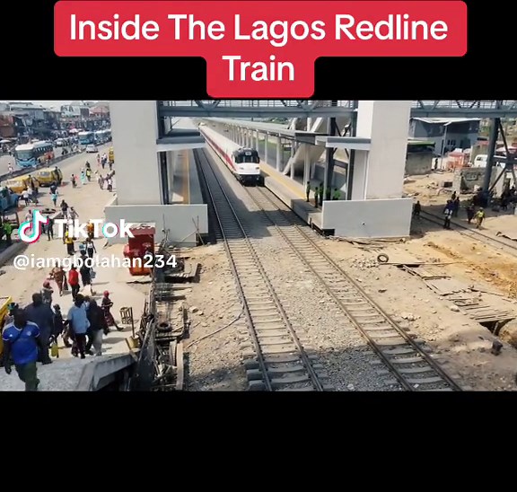 Inside the Lagos Redline Train | Discover Lagos' Rail Transportation
