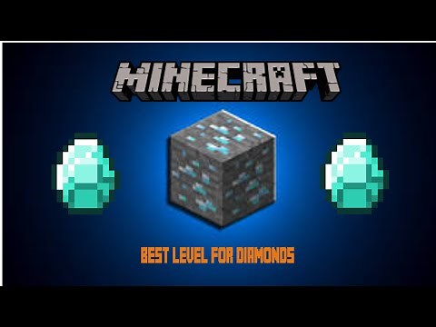 Minecraft Best Level For DIAMONDS!
