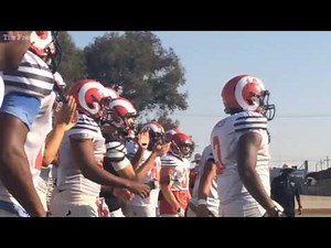 Fresno City College football runs 1-1 Line Drills