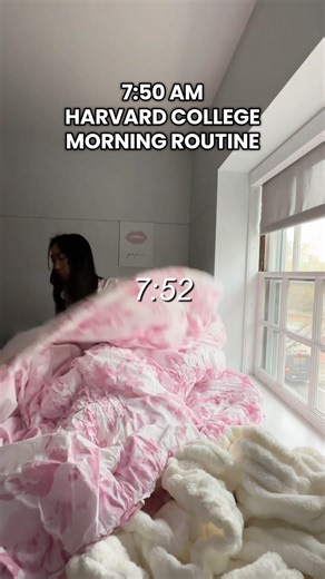 7:50AM HARVARD STUDENT PRODUCTIVE MORNING ROUTINE