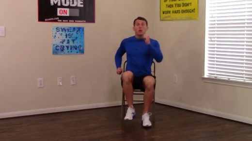 10 Min Chair Workout for Seniors - HASfit Seated Exercise for Seniors - Chair Exercises for Elderly