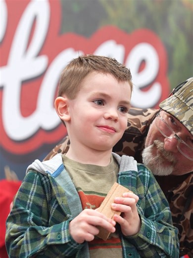 See young turkey callers compete in the Turkey Calling Contest during the Milwaukee Journal Sentinel Sports Show on March 8. The JS Sports Show is an annual three-day event at the Wisconsin State Fair Park where all things